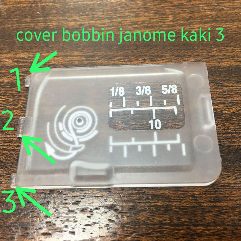 JANOME GENUINE PART Tutup sekoci mesin jahit janome /Bobbin Cover Janome