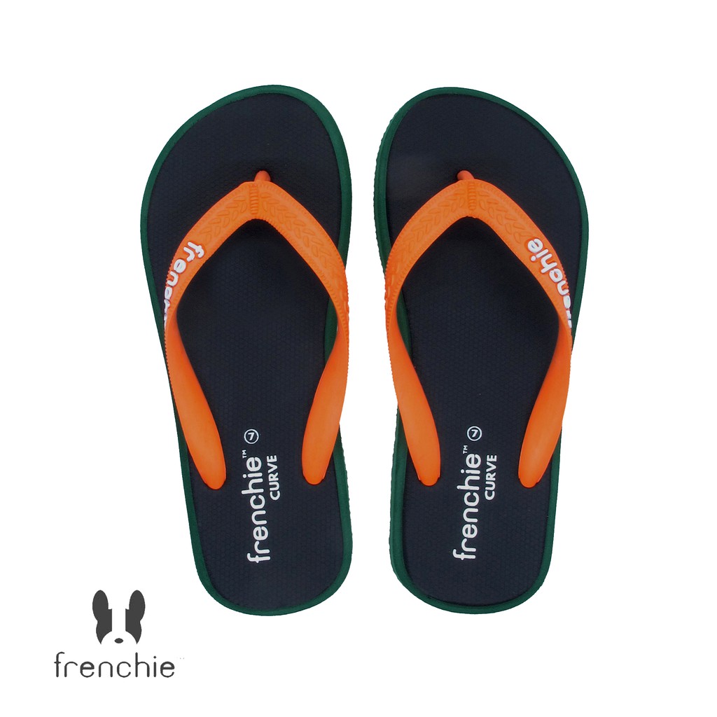 Stock Updated Frenchie Sandal Jepit Unisex Curve Black Stock Updated Frenchie Sandal Jepit Unisex Curve Black