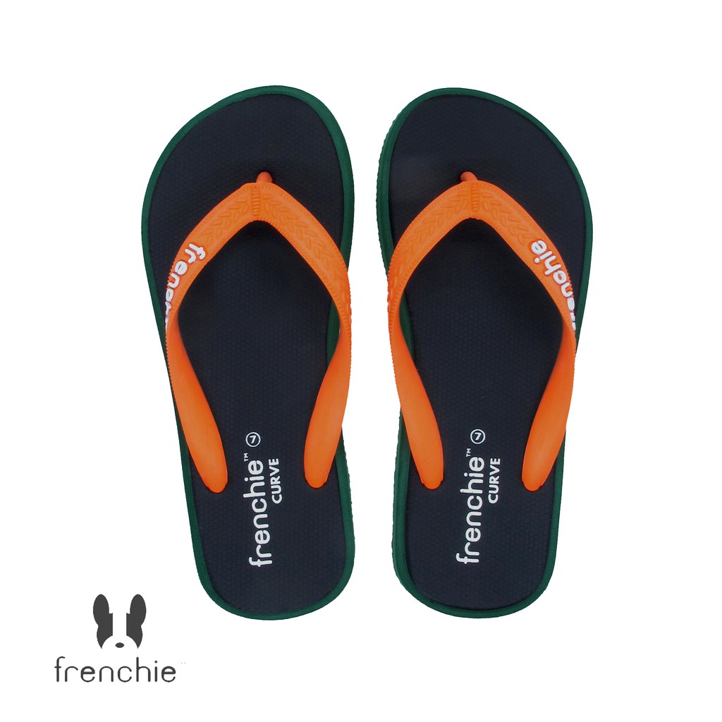  Stock Updated Frenchie Sandal  Jepit  Unisex Curve Black 