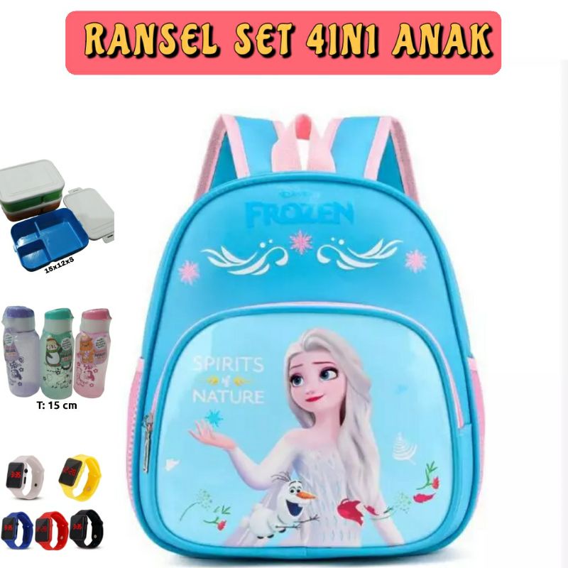 dem_sare / DS1137 - Tas Ransel Anak sekolah PAUD TK SD Karakter Bag Backpack Mini Motif Cartoon Cute