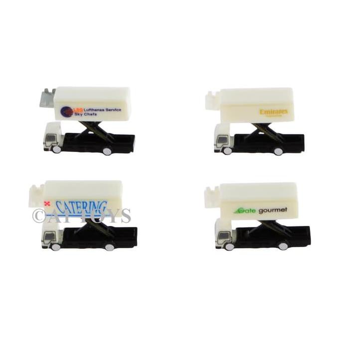 Miniatur Airport Truk Katering Isi 4 Diorama Herpa 1:500 - Termurah 