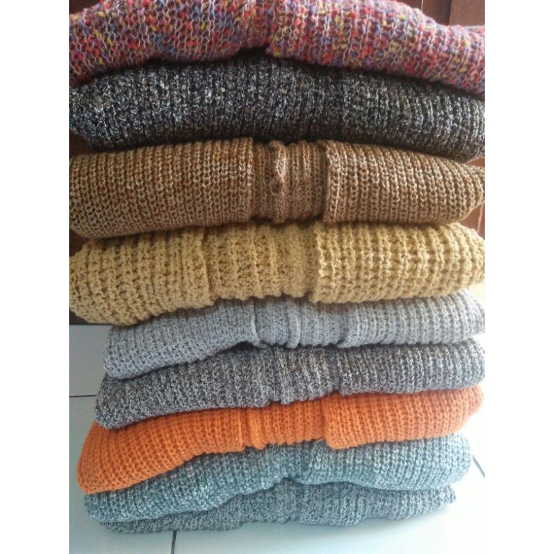 Oversized Cardigan Sisa Ekspor Premium