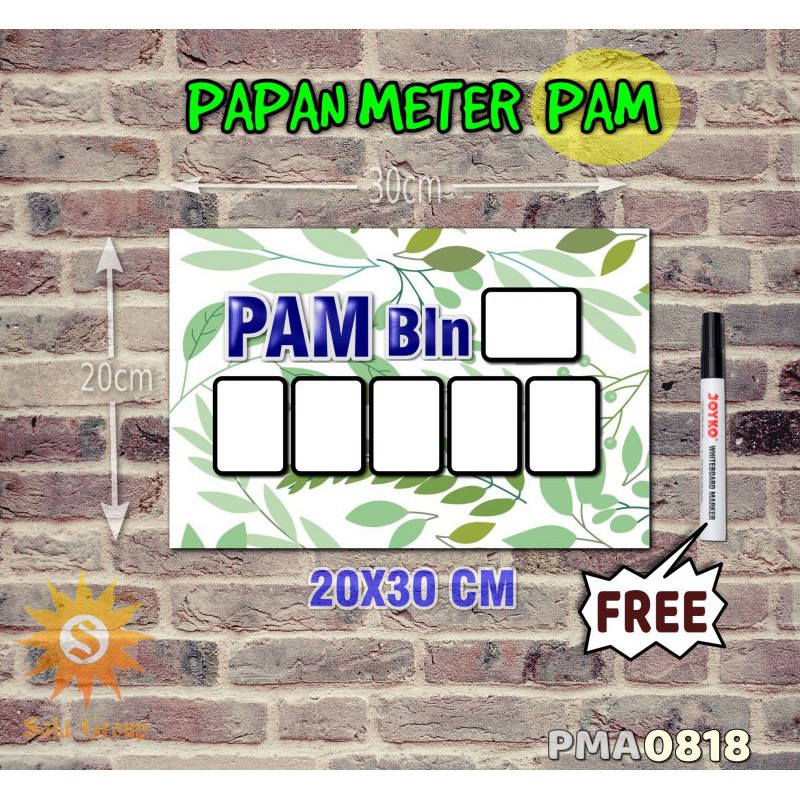

Safa Papan Meter Listrik PLN PAM motif Unik - Flower 18