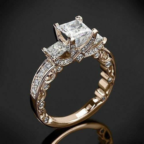 perak asli 925 cincin Wanita Fashion Perhiasan Kepribadian Sederhana CCB56