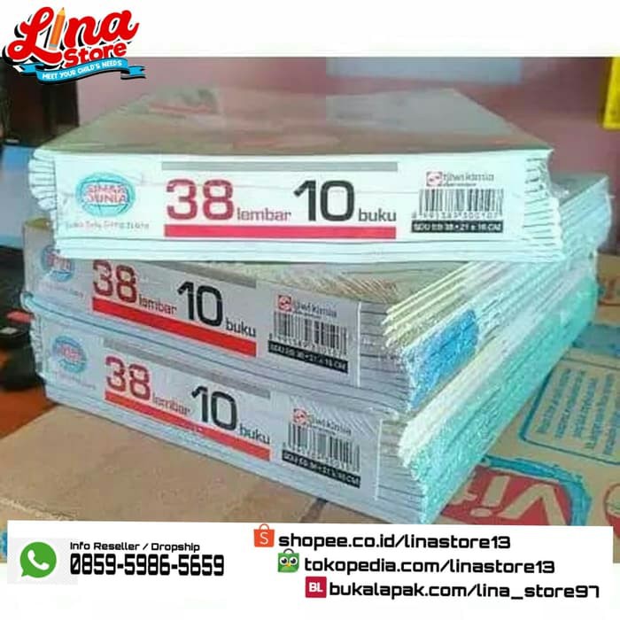 

Buku Tulis SIDU 38 Lembar Buku SINAR DUNIA