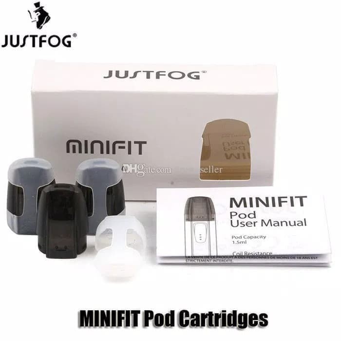 Catridge Minifit POD 3EA Replacement By Justfog