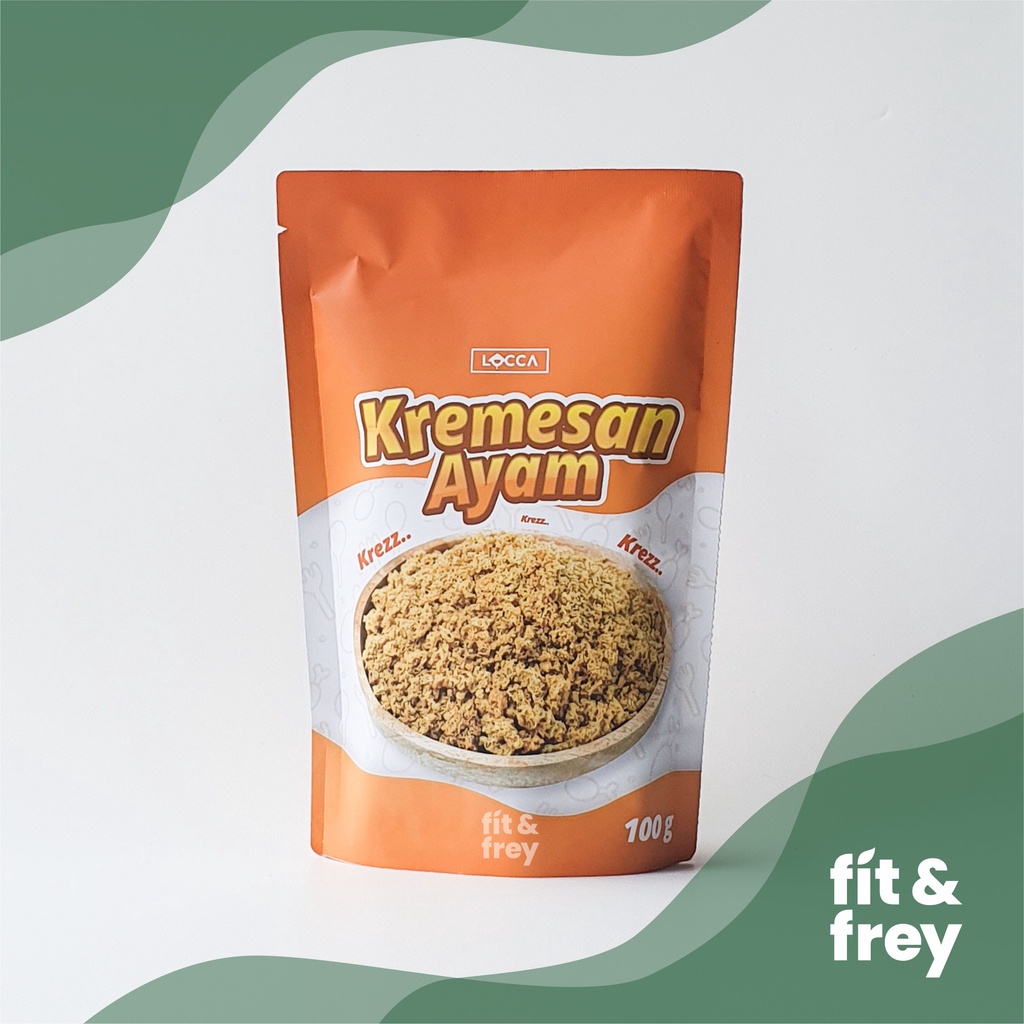 

LOCCA Kremesan Ayam 100g - Taburan Kremes Ayam