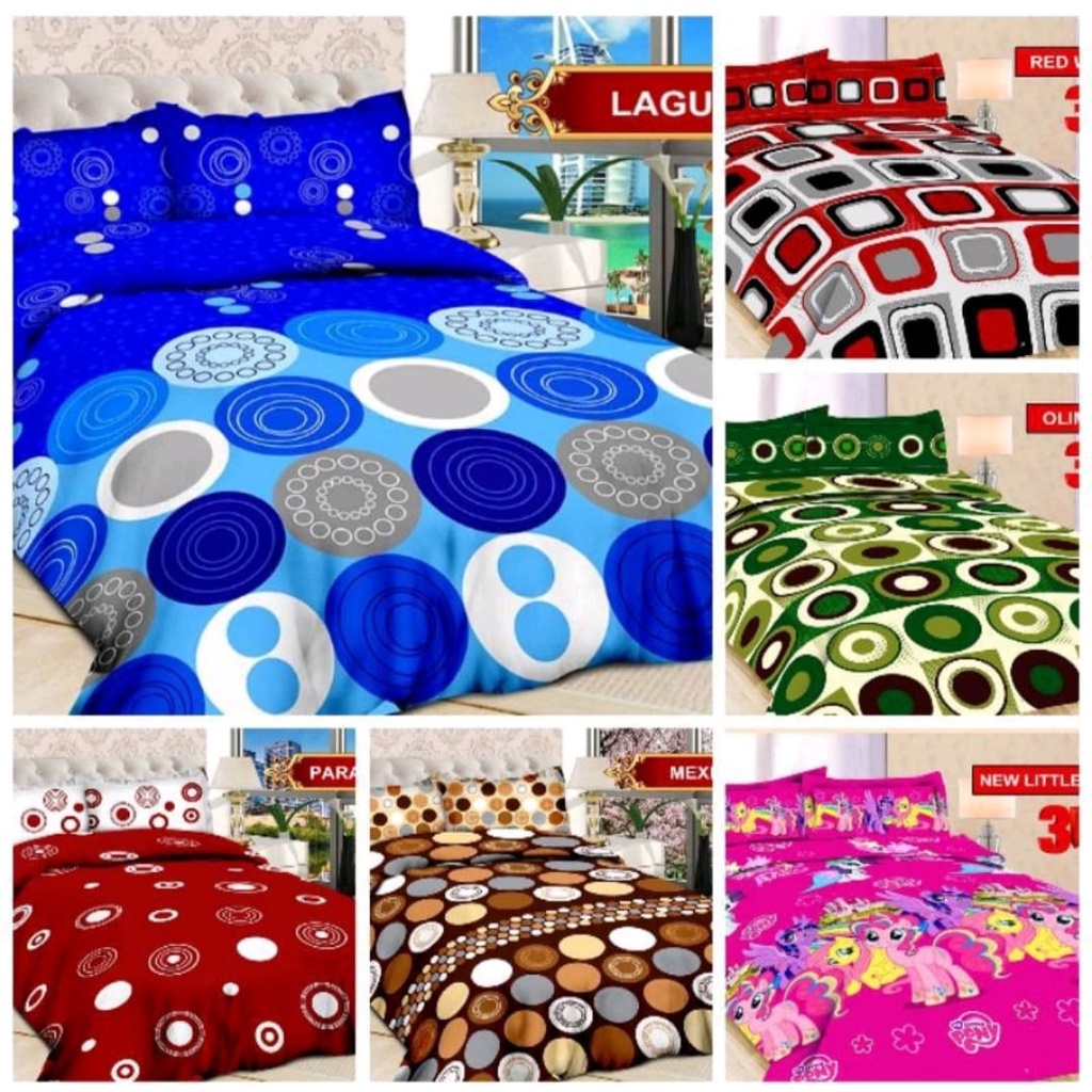 Sprai Bonita180x200|sprei Bonita|Doraemon||Sprei| Motif Bunga|Sprei Murah