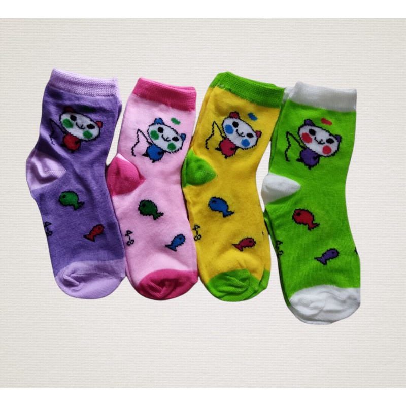 kaos kaki anak lucu usia bayi 0-6 bulan, anak ana 1-8 tahun motif random