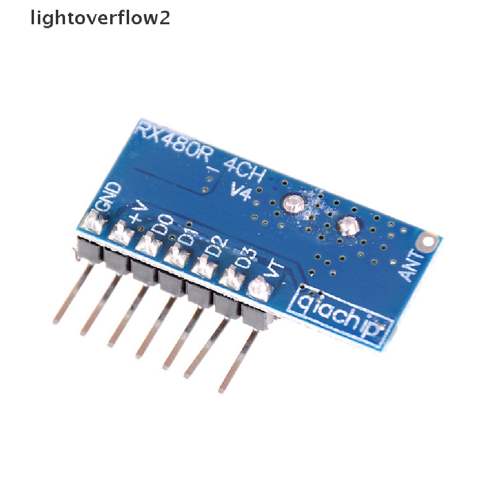 (Light2) Modul Decoder Rf Wireless 433mhz 1527 Untuk Belajar Kode