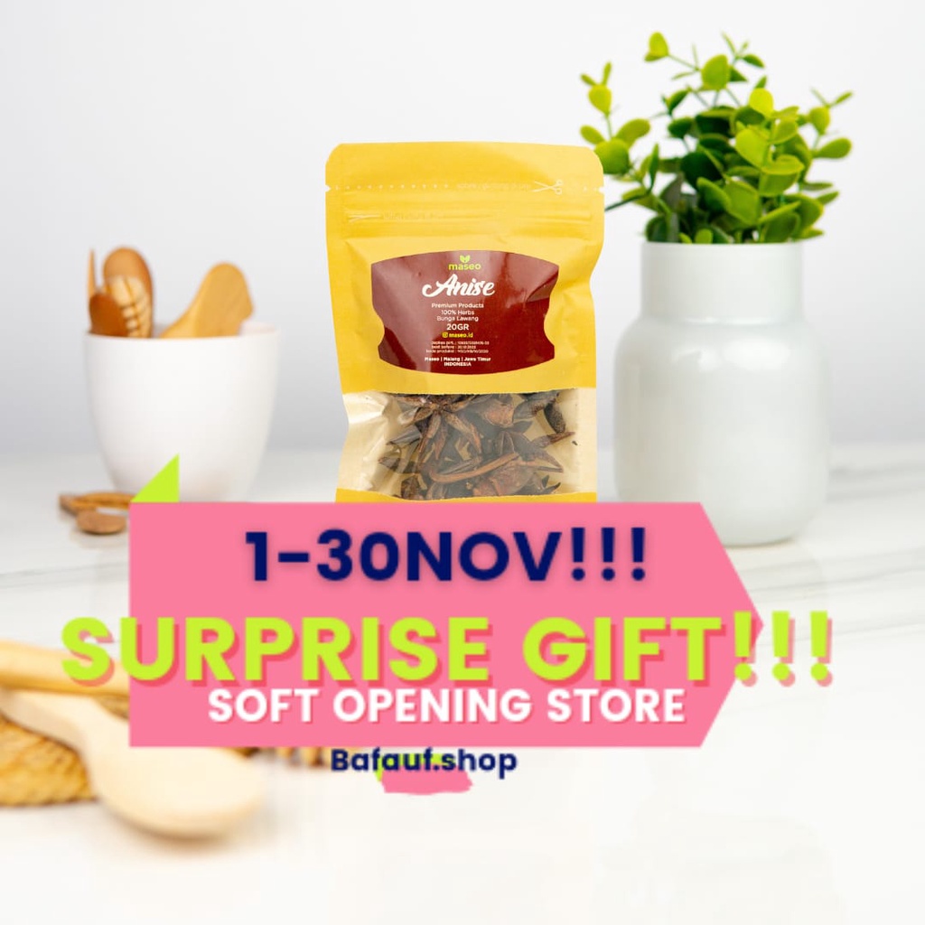 

Maseo BUNGA LAWANG / STAR ANISE Pekak Rempah JSR