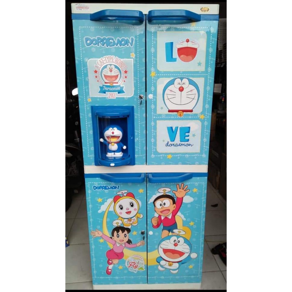 Lemari Plastik Anak Naiba MSC DOLL PREMIUM 9284