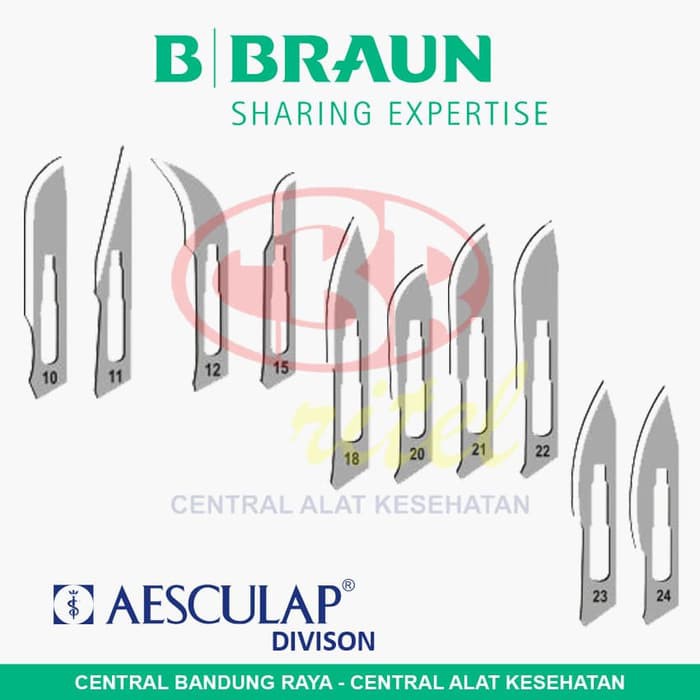 B-Braun AESCULAP Bisturi - Pisau Operasi & Bedah (Surgical Blades)