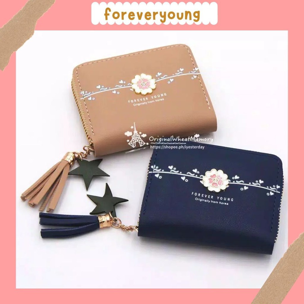 ( Fy ) COD DOMPET IMPORT DOMPET WANITA MINI DOMPET KOREAN FASHION TRENDY FASHION WALLET