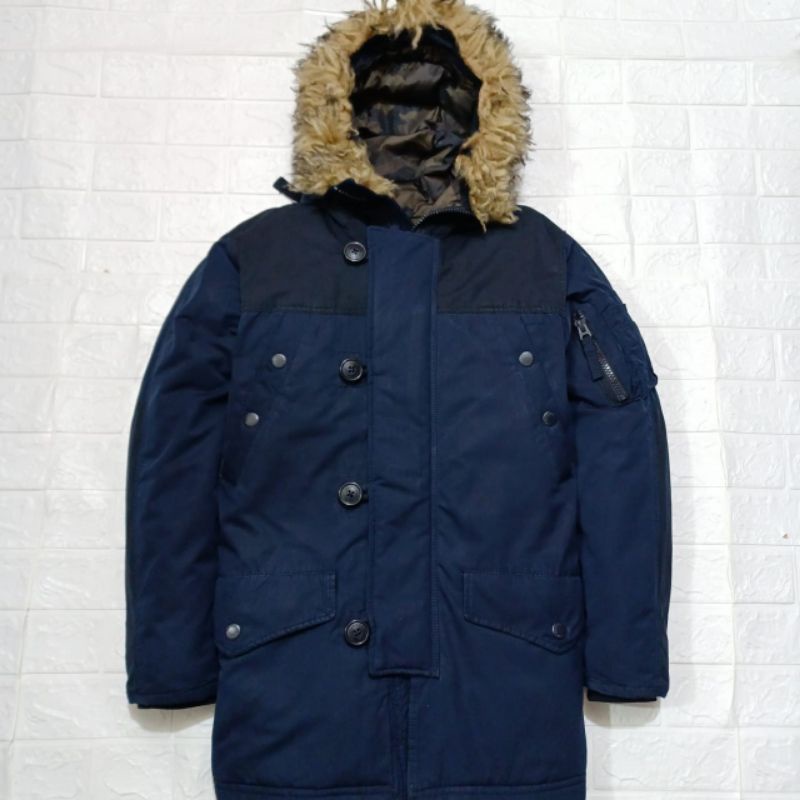 JACKET PARKA BULU ANGSA WHO AU