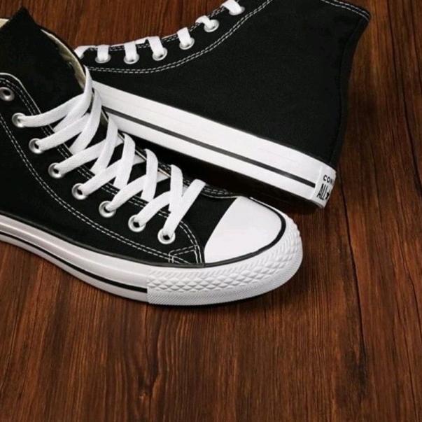 (BONUS TAS CONVERSE) SEPATU CONVERSE TINGGI ALL STAR PRIA WANITA / SEPATU KASUAL FORMAL HITAM PUTIH 