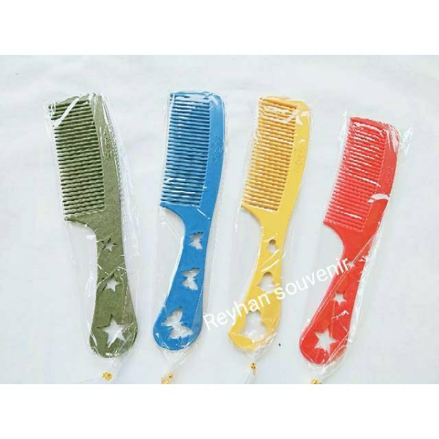 Souvenir pernikahan sisir