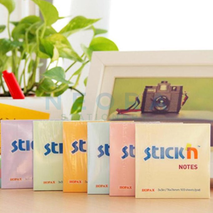 

Stick'n Memo Tempel [3x3 Inch] Pastel Yellow 21007