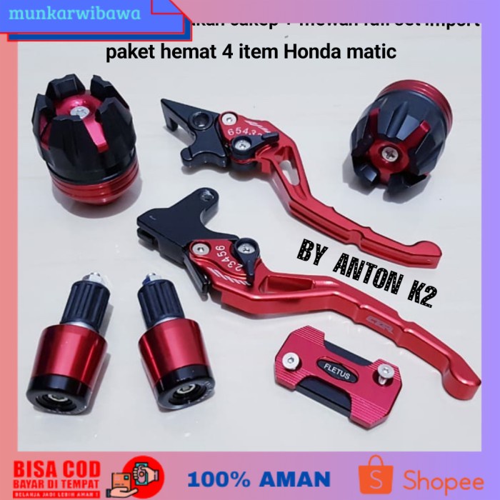 (BISA COD) AKSESORIS P4 VARIASI MOTOR HONDA BEAT-BEAT STREET-VARIO 110 125 150 - VARIO 150, Gold