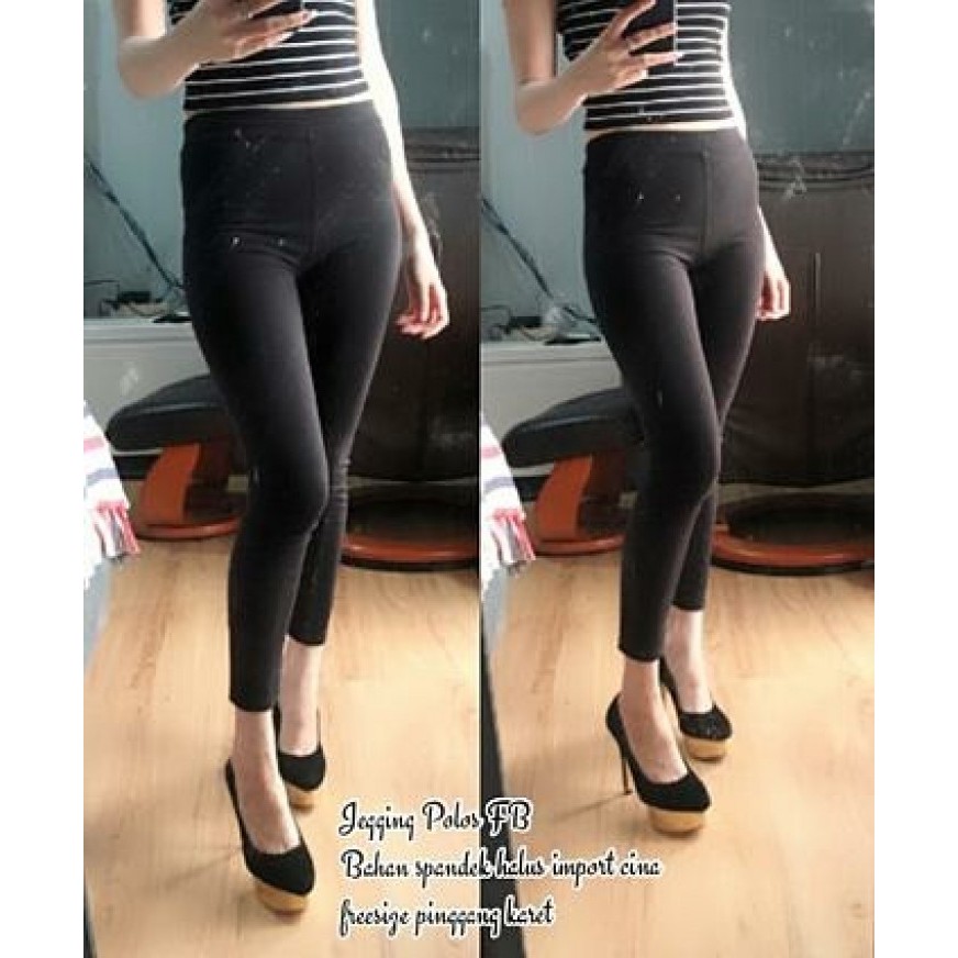 Bawahan Wanita Celana Panjang Wanita Jegging Polos FB Tabls.169