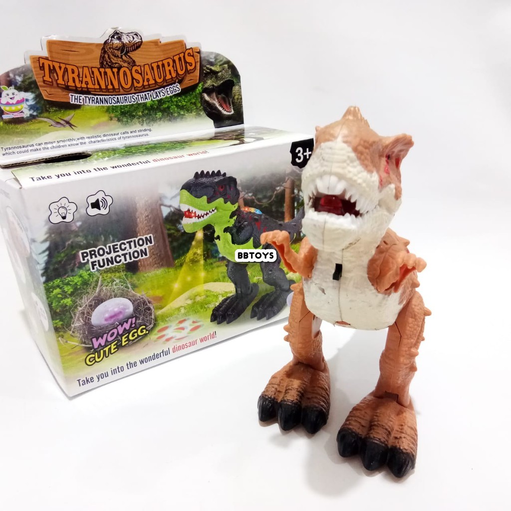 Mainan anak dinosaurus - dino saurus bertelur Tyrannosaurus - 3335