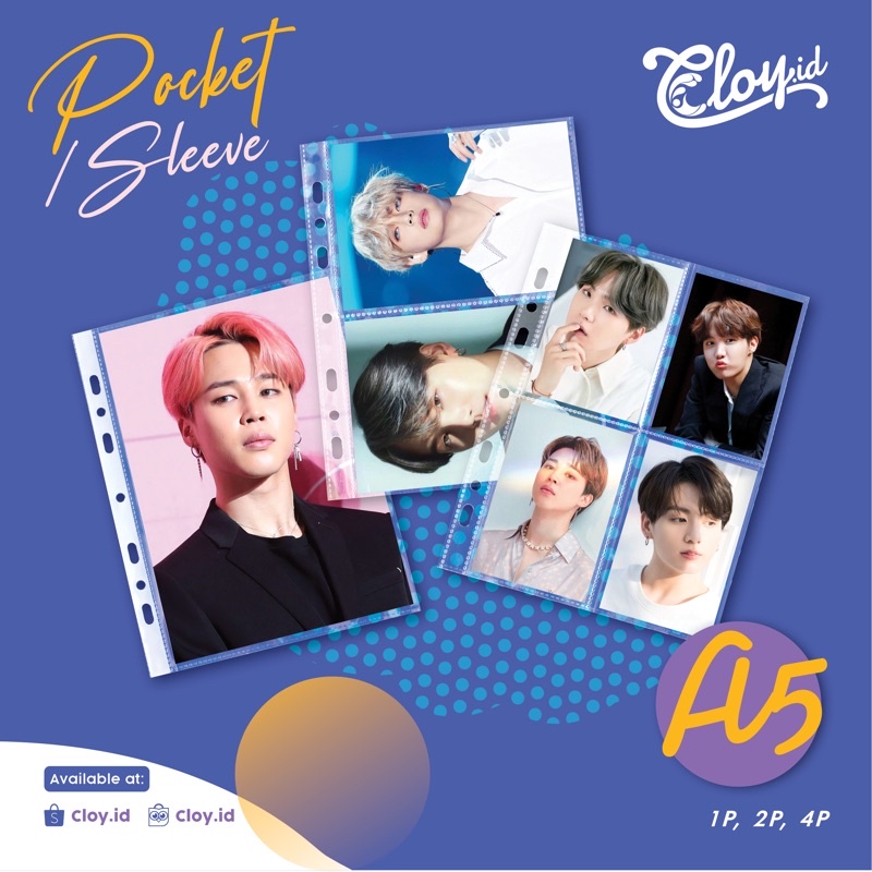 

SLEEVE / POCKET A5 (1 pcs) | 1P/2P/4P