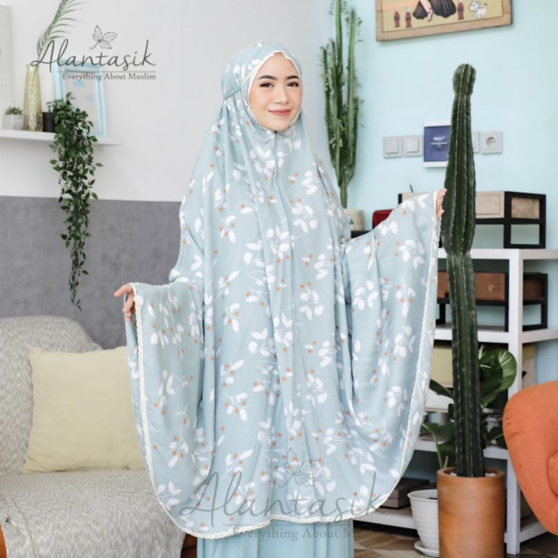 MUKENA BALI YASMINA 2in1 mukena bali 2 in 1 jumbo R.12