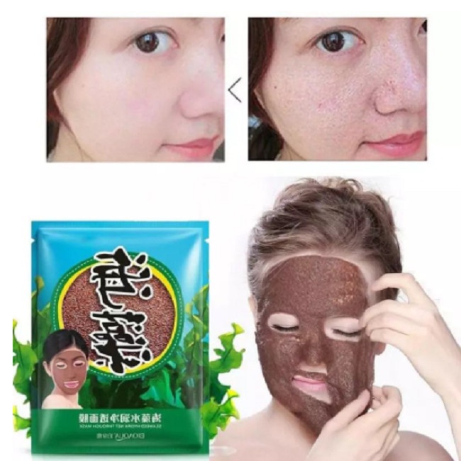 Seaweed Mask Masker Wajah Rumput Laut Viral