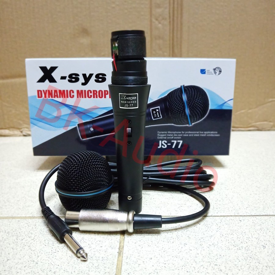 Microphone Kabel X -sys NK -77 Mic Murah Meriah