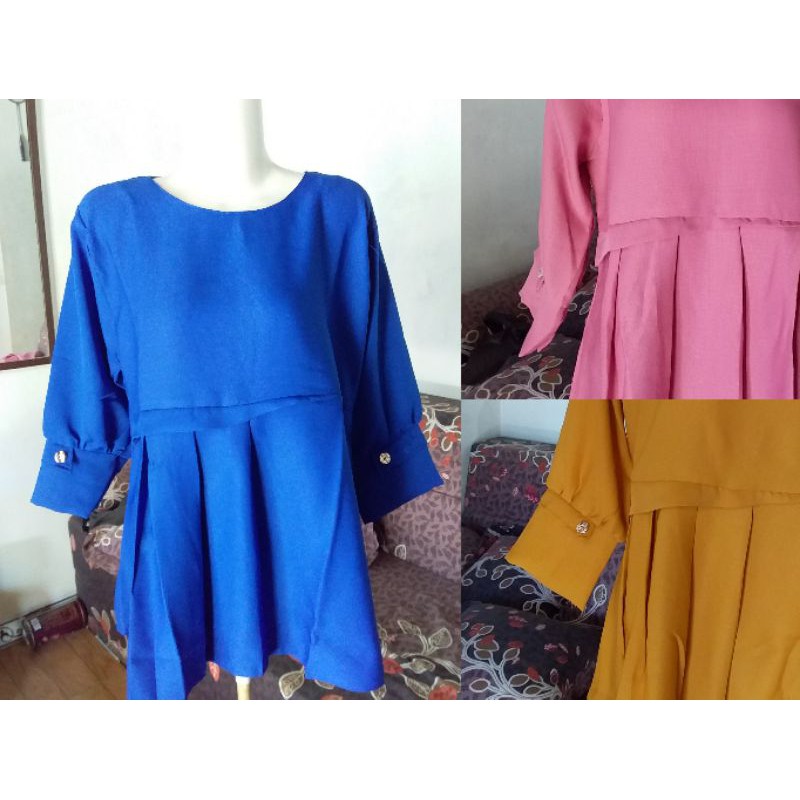 Blouse Rempel samping bawah