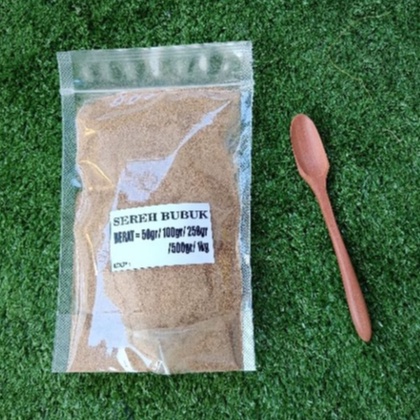 

SEREH/SERAI BUBUK 500GR /LEMONGRASS POWDER