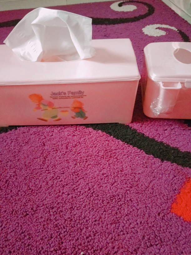 Yoshikawa Tempat Tissue / Kotak Tisu Persegi 200 Lembar Tissue Box