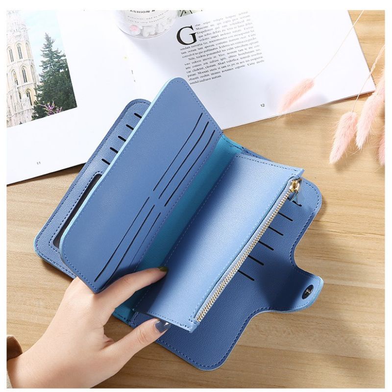 D08 Dompet Wanita- Dompet Lipat Panjang Forever young Import Fashion Korea