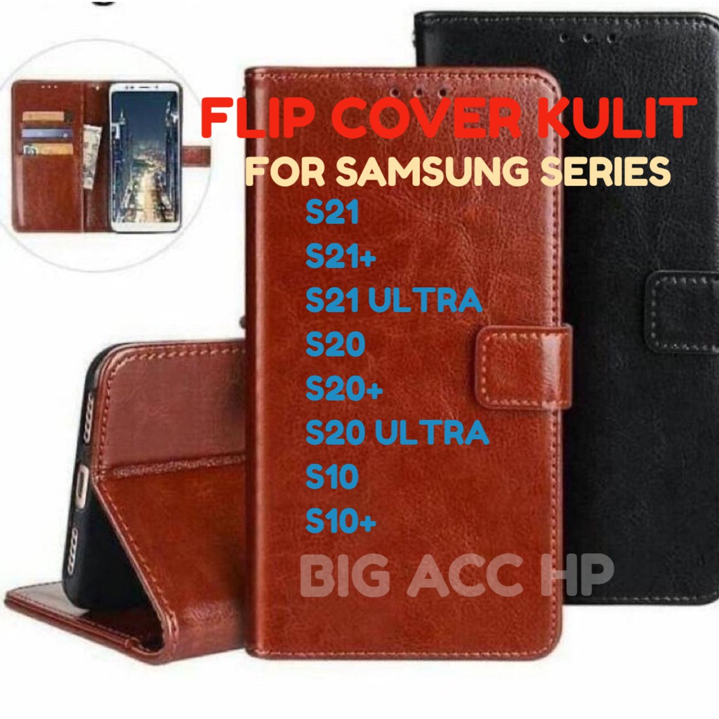 Sarung Flip Case Wallet Sarung Dompet Kulit Samsung M62 M51 M22 M31 M21 M20 M10 M21S M30S