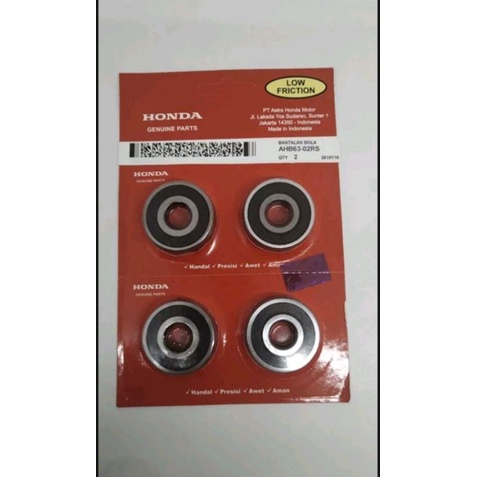 Bearing Laher Roda Belakang Honda CB150R/CBR150 (OLD) Kode 6302