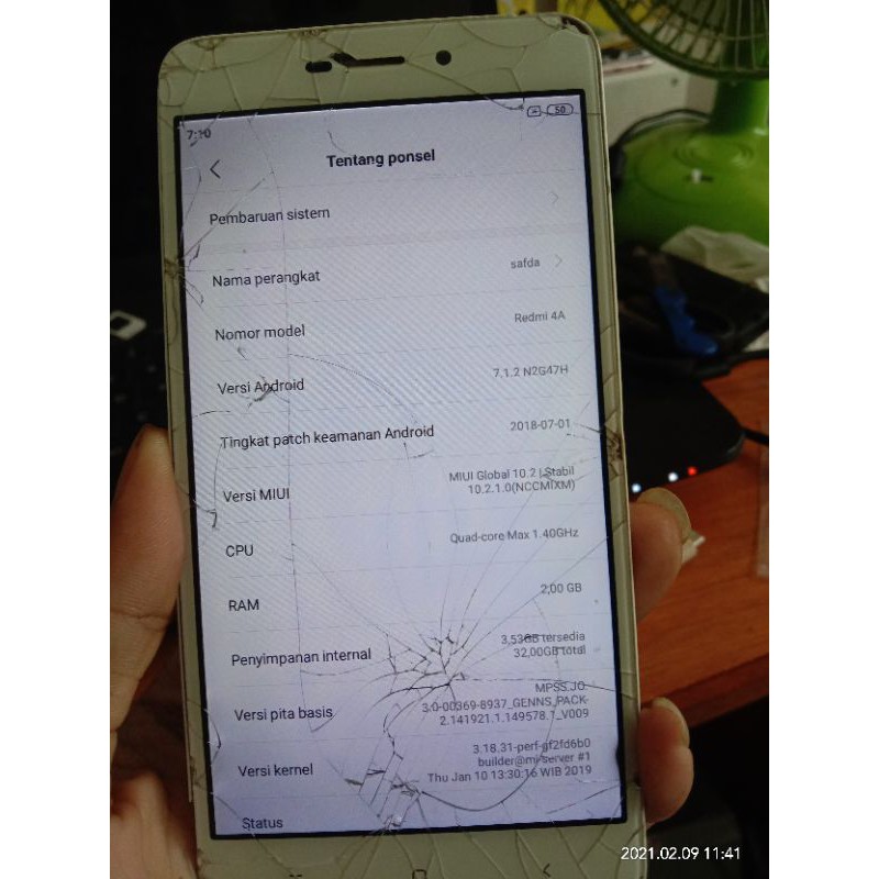 redmi 4a ram 2/32 mesin only