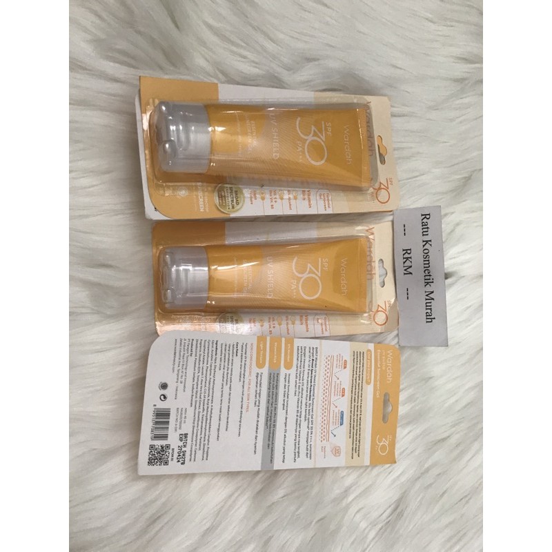 Wardah Sun Care Sunscreen Gel SPF 30 | Kemasan Baru UV Shield Essential Gel SPF 30 PA+++ Sunblock