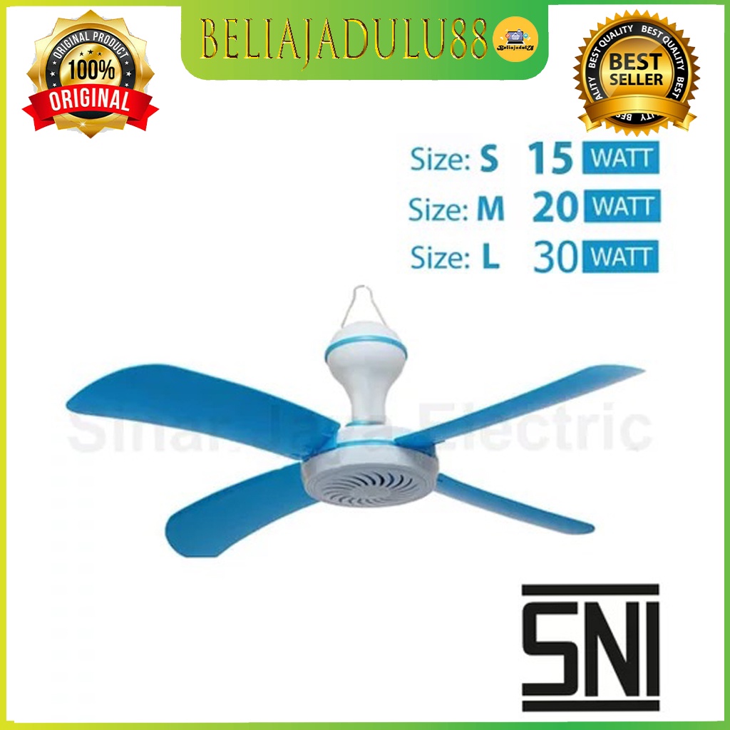 Beliajadulu88 Kipas angin gantung  minifan  helifan 4 BALING 15 20  30 WAT