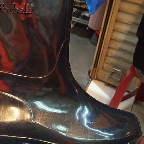 ✻ Sepatu boot Karet Hitam Tahan Air. Ready ♟
