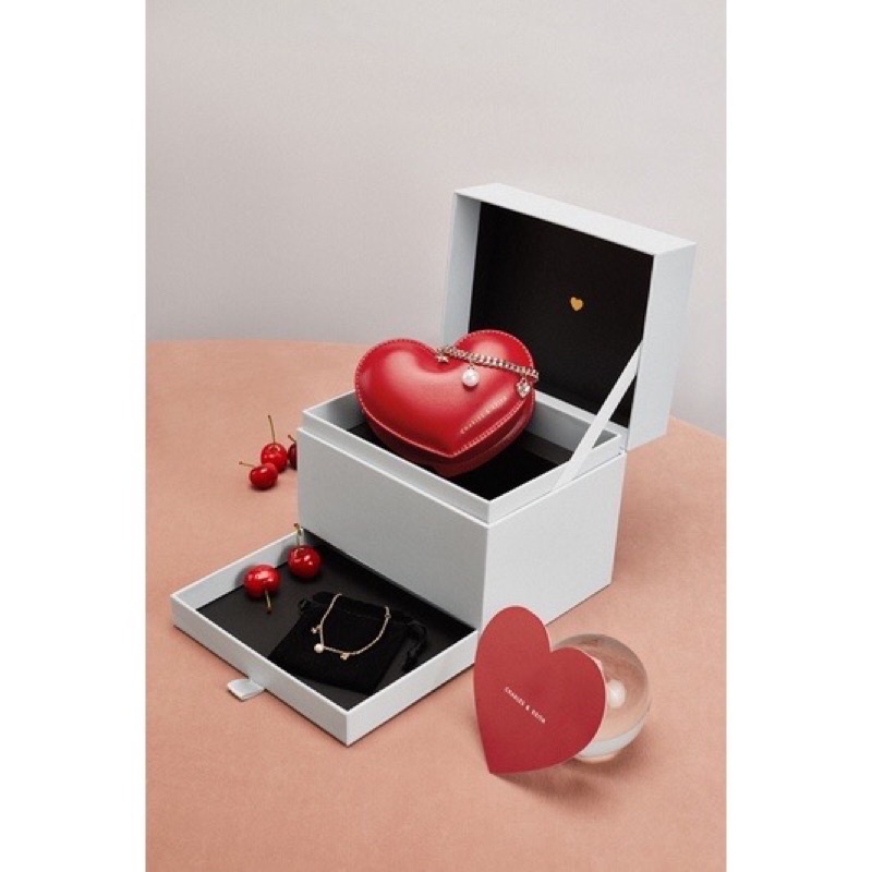 CK Love Bracelet Gift Set tas charles n keith gelang original