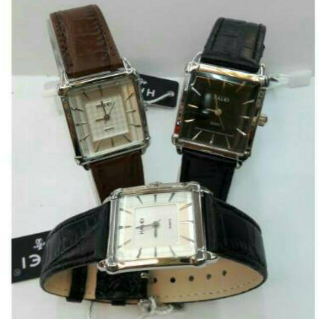 Jam Tangan Kulit Halei Cewek LTC 03 Best Seller 