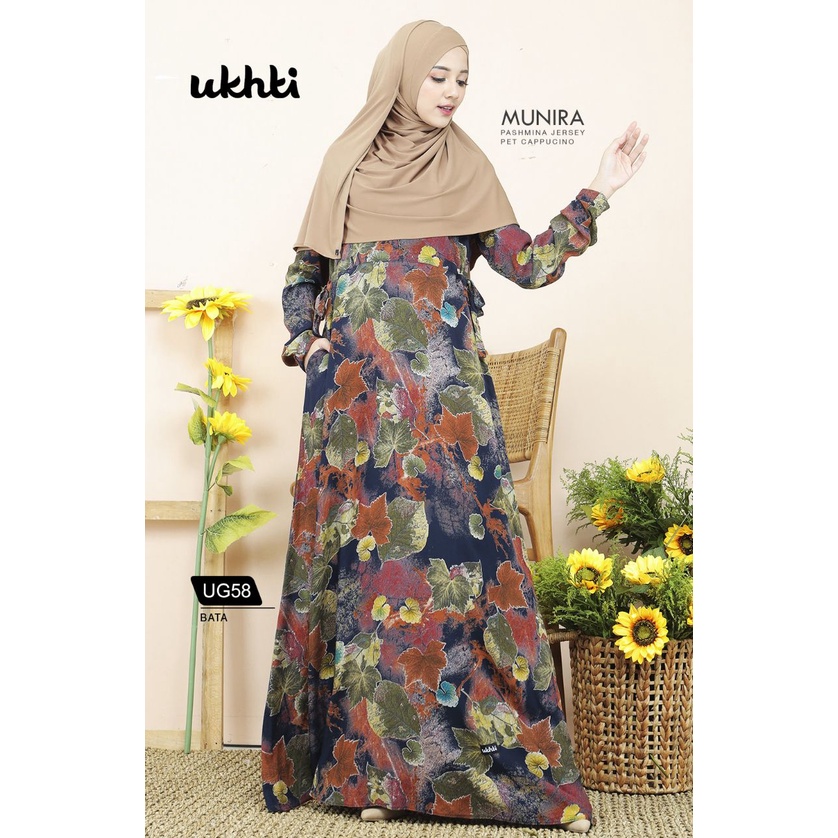Gamis Syari Ukhti Munira UG58
