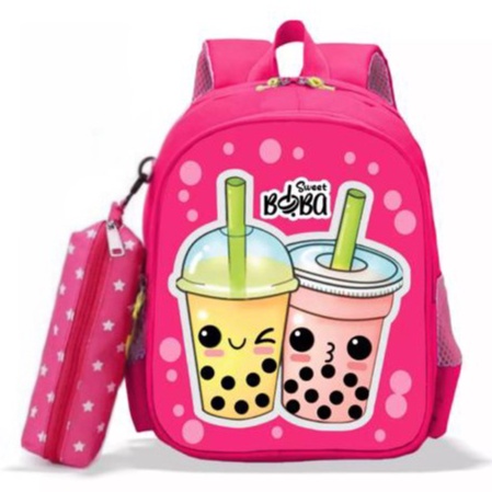 Tas Ransel Boba - Tas anak sekolah - Tas Ransel Anak - BOBA TWIN