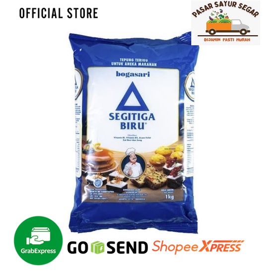

TEPUNG TERIGU BOGASARI SEGITIGA BIRU Kemasan 1kg