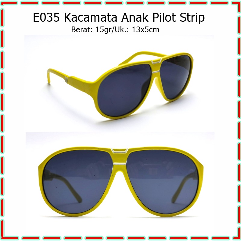 E-035 Kacamata Anak Pilot Strip