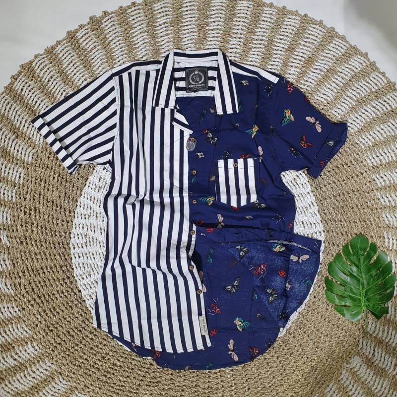 TERLARIS KEMEJA COWOK KEMEJA DISTRO PRIA SURFING LENGAN PENDEK [COD]