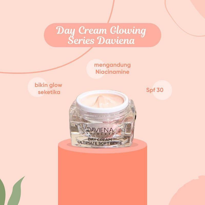 Day Cream Glowing Daviena Skincare | distributor Daviena