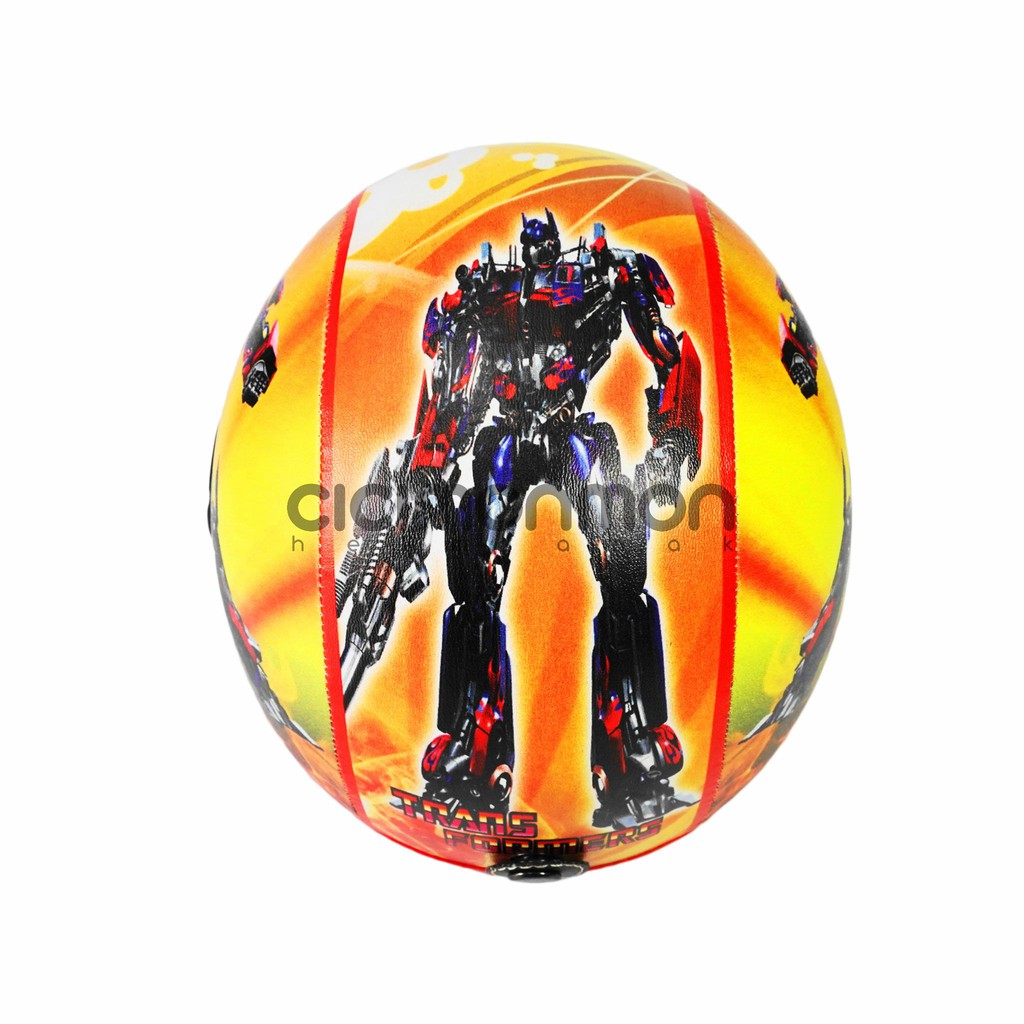 Helm Anak Cowok Model Bogo Karakter Transformers