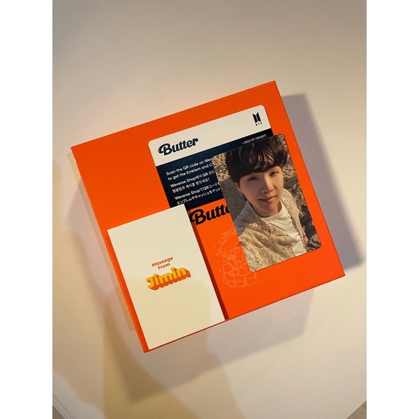 BUTTER PEACHES FULLSET UNSEALED (PC YOONGI)