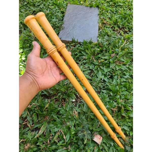 TONGKAT KOMANDO KAYU LANGKA RAJA AGATIS / TONGKAT KOMANDO KAYU BERTUAH AGATIS / RAJA100% ASLI